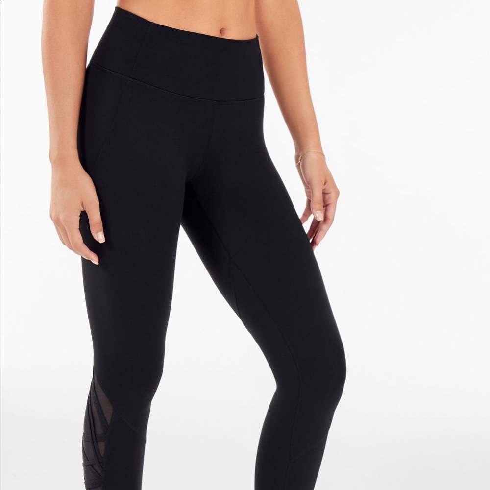 Fabletics Leggings Medium With Mesh And Elastic - image 1